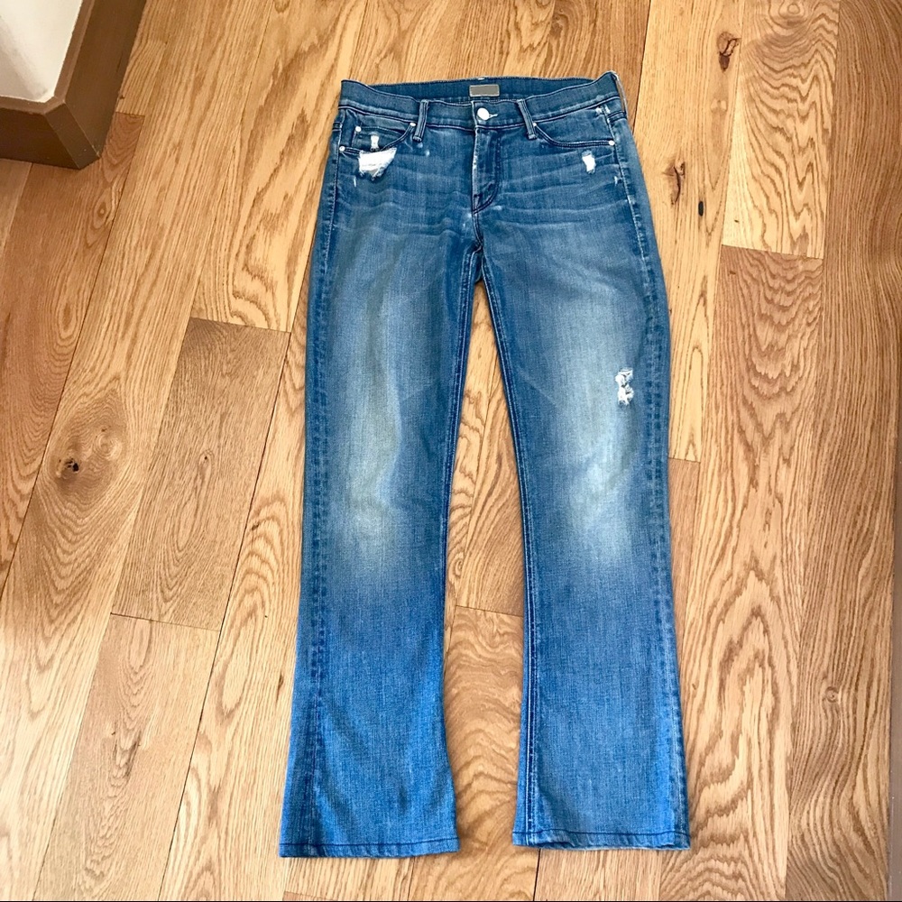 ❤️ SOLD ❤️ MOTHER THE RUNWAY GRAFFITI GIRL JEANS - Picture 4 of 8